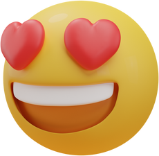 excited 3D Illustration